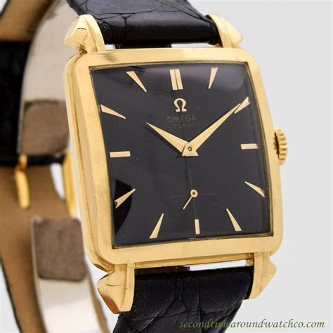 omega watches square face|rectangular omega watch.